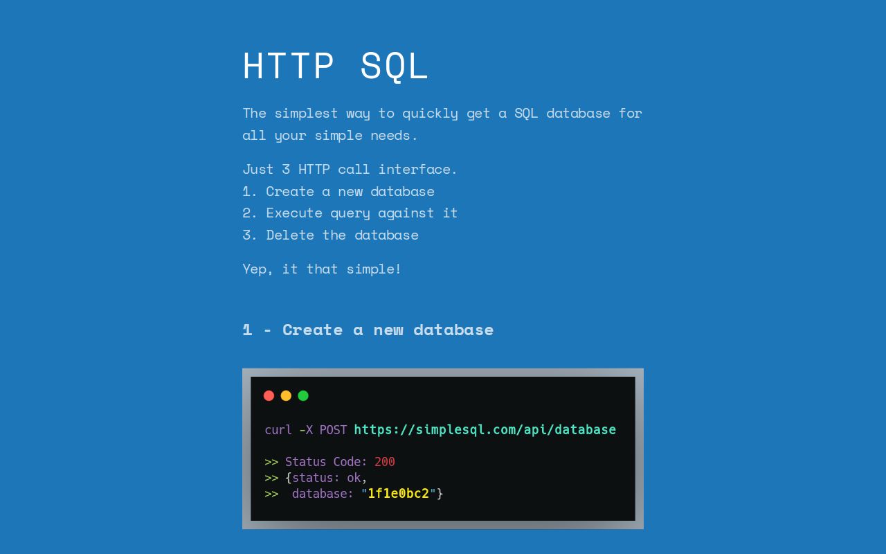 SimpleSQL